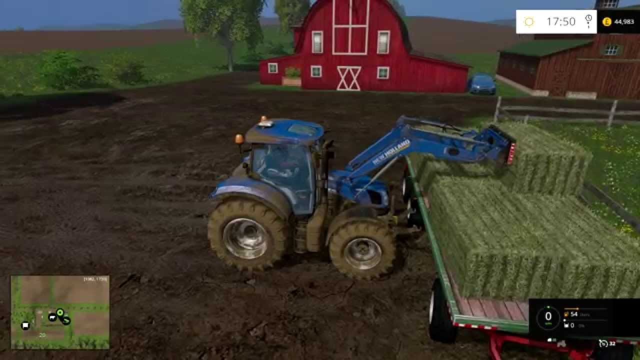 farming simulator 2015 getting ready for the cows