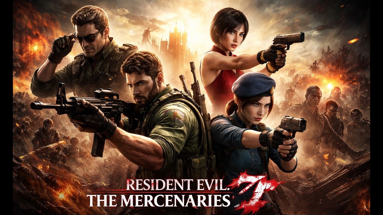 Rezident Evil Наемники часть 2