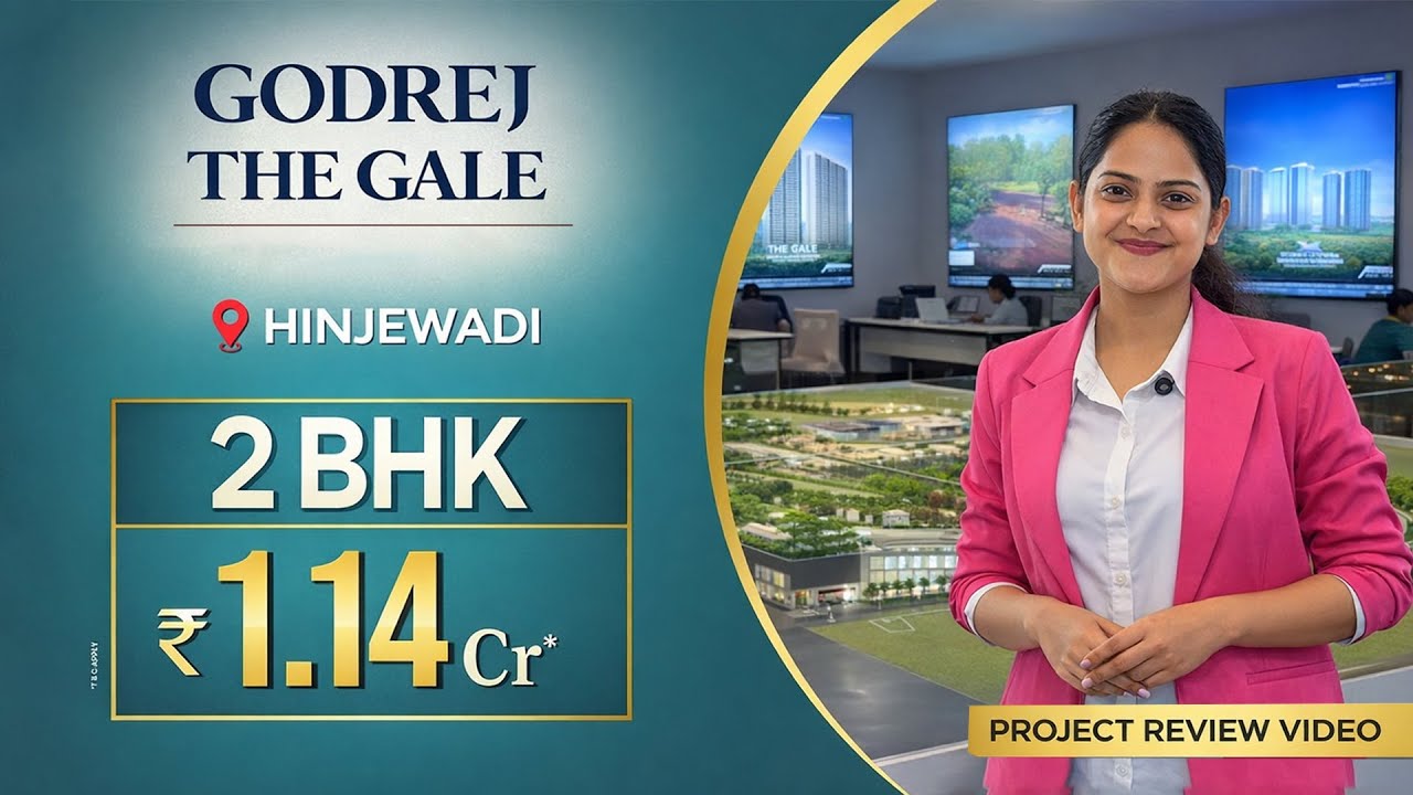Godrej The Gale Hinjewadi |📞 7738888141 | 2  BHK Sample Flat Video |  Godrej Park World Pune Video