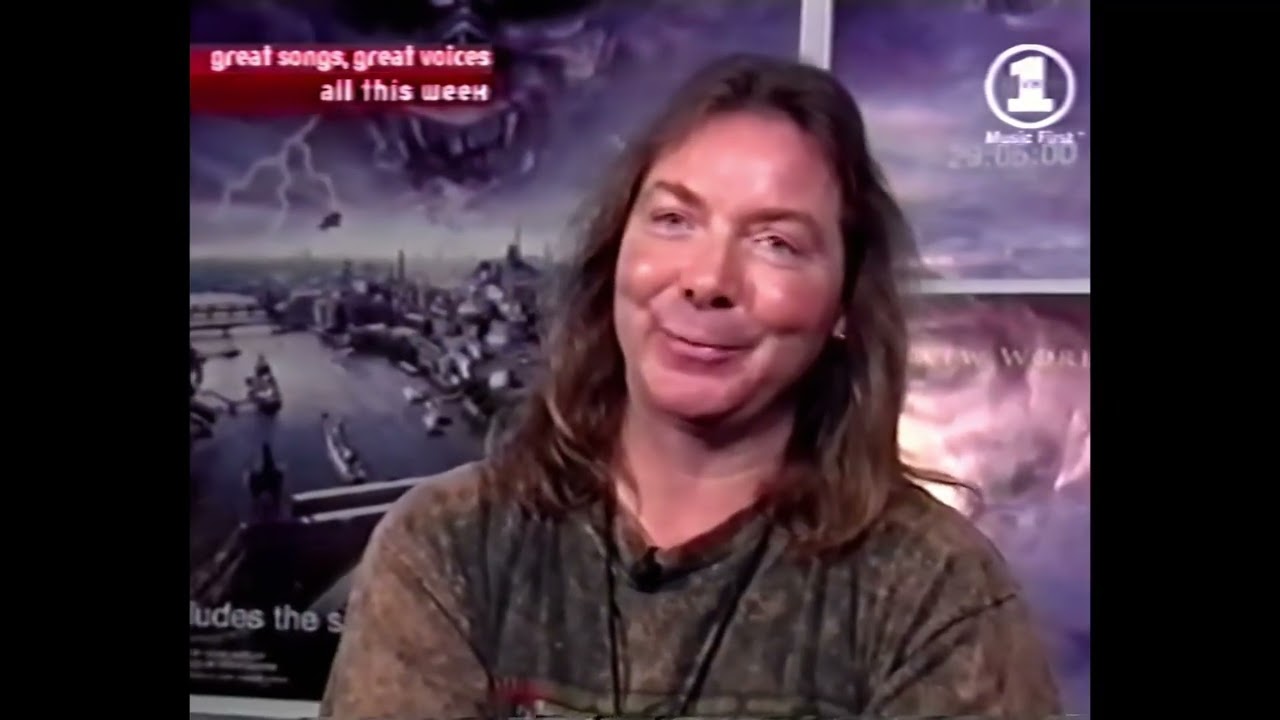 Iron Maiden 3 Guitarists Adrian Smith Janick Gers Dave Murray Brave New World Album Interview 2000