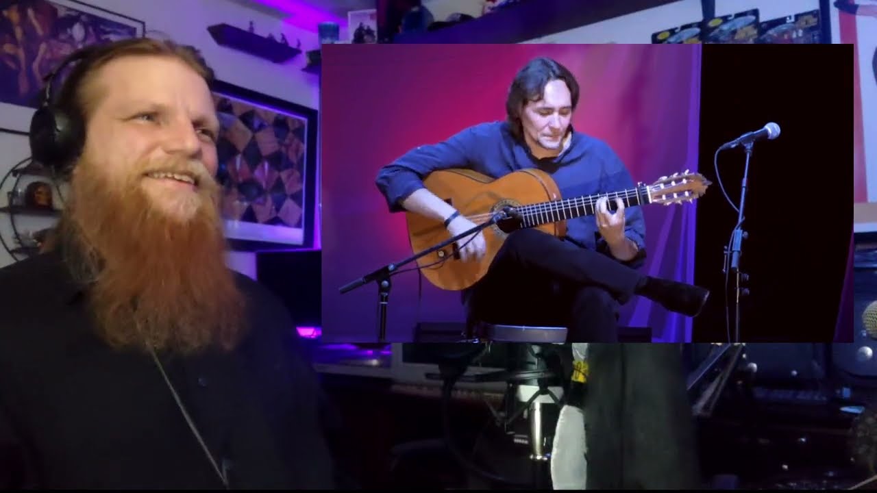 VICENTE AMIGO - Rio de La Seda (Live) REACTION | Metal Head DJ Reacts
