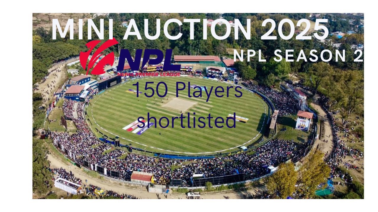 Live : NPL Season 2 Mini Auction | Live Reaction 2025 | #NPL