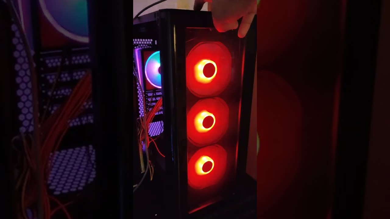 Thermaltake V200 TG RGB illumination modes