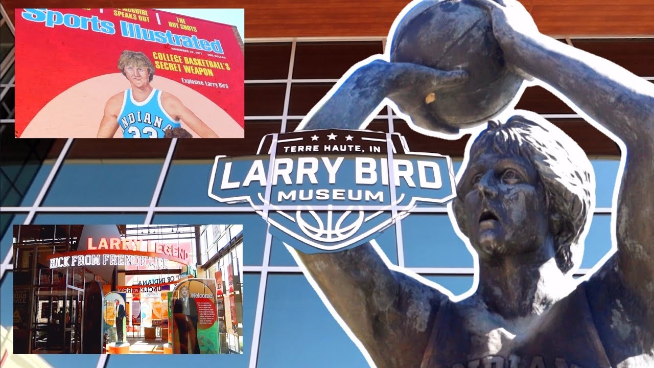 Terre Haute NEW LARRY BIRD MUSEUM, Statue, & Sports Illustrated Mural! INDIANA STATE UNIVERSITY