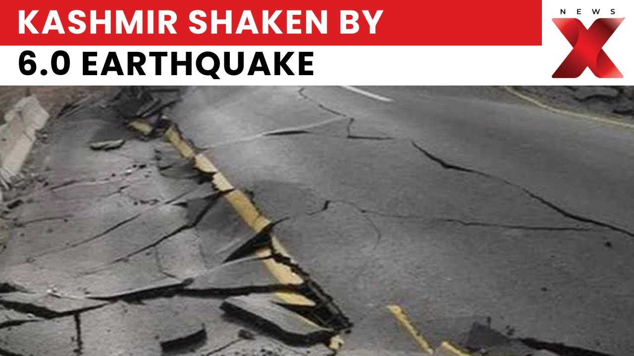 Strong 6.0 Magnitude Earthquake Hits Northwestern Kashmir, Tremors Felt Across Region