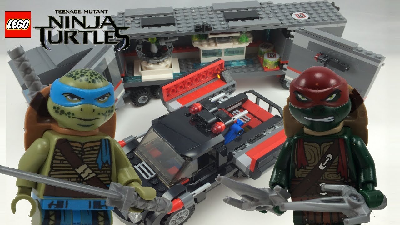 LEGO Ninja Turtles Big Rig Snow Getaway Review 79116