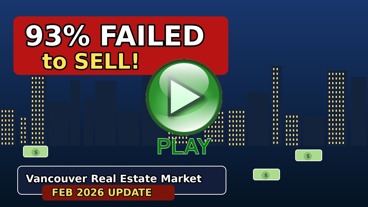 📉 Vancouver Real Estate Market Feb 2026 Update — Winners & Losers in 17 Cities
