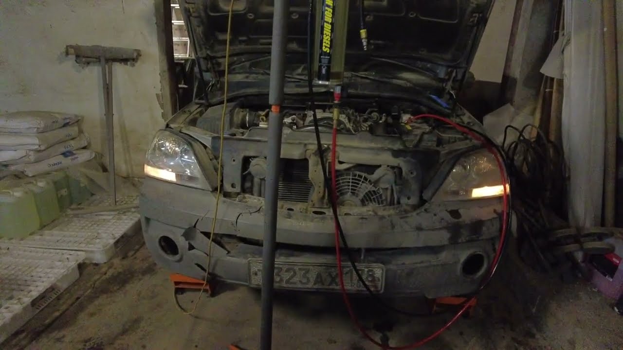 Kia Sorento 1G(BL) 2.5 D4CB 140 л.с. 250 тыс. км. Аппаратная промывка форсунок без снятия и разбора