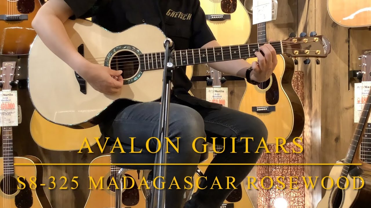 Avalon Guitars Ard Ri S8-325 Madagascar Rosewood #2507【Lowdenの血を受け継ぐプレミアムカスタムギター】【クロサワ楽器池袋店在庫品】