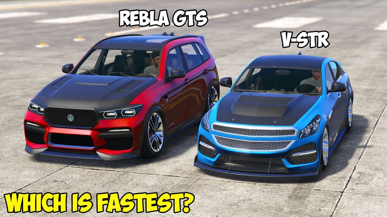 GTA 5 - REBLA GTS vs ALBANY V-STR - Which is Fastest?
