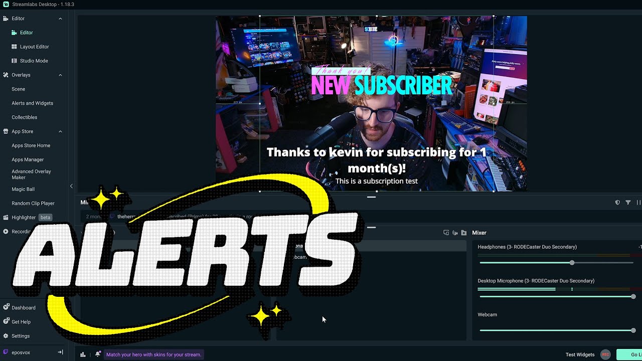 Streamlabs Desktop Guide to ALL things Alerts! (Customization, Making Your Own alerts)