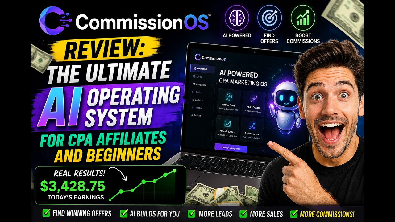 Обзор CommissionOS | Обзор CommissionOS после тестирования и купон на скидку 70% | ценообразовани...