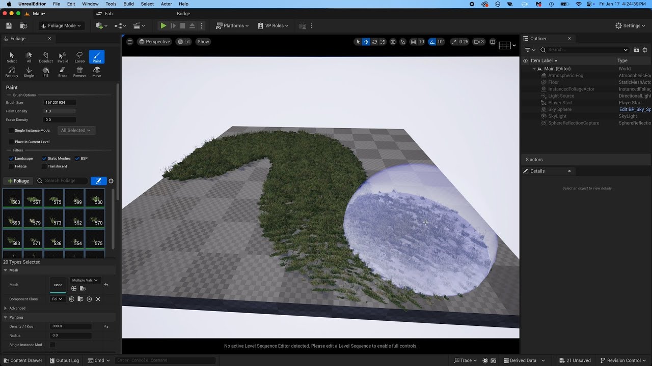 How to Paint Foliage in Unreal Engine 5
