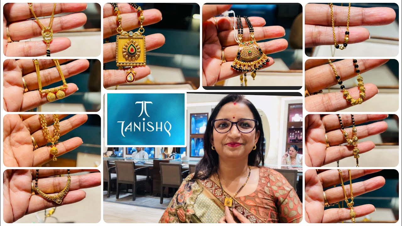 Tanishq Modern Daily Wear Mangalsutra design with Price | Tanishq Short & Minimal Styles Mangalsutra