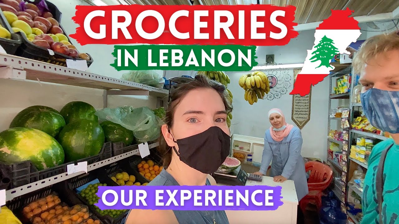 Grocery Shopping in Beirut Lebanon 🇱🇧