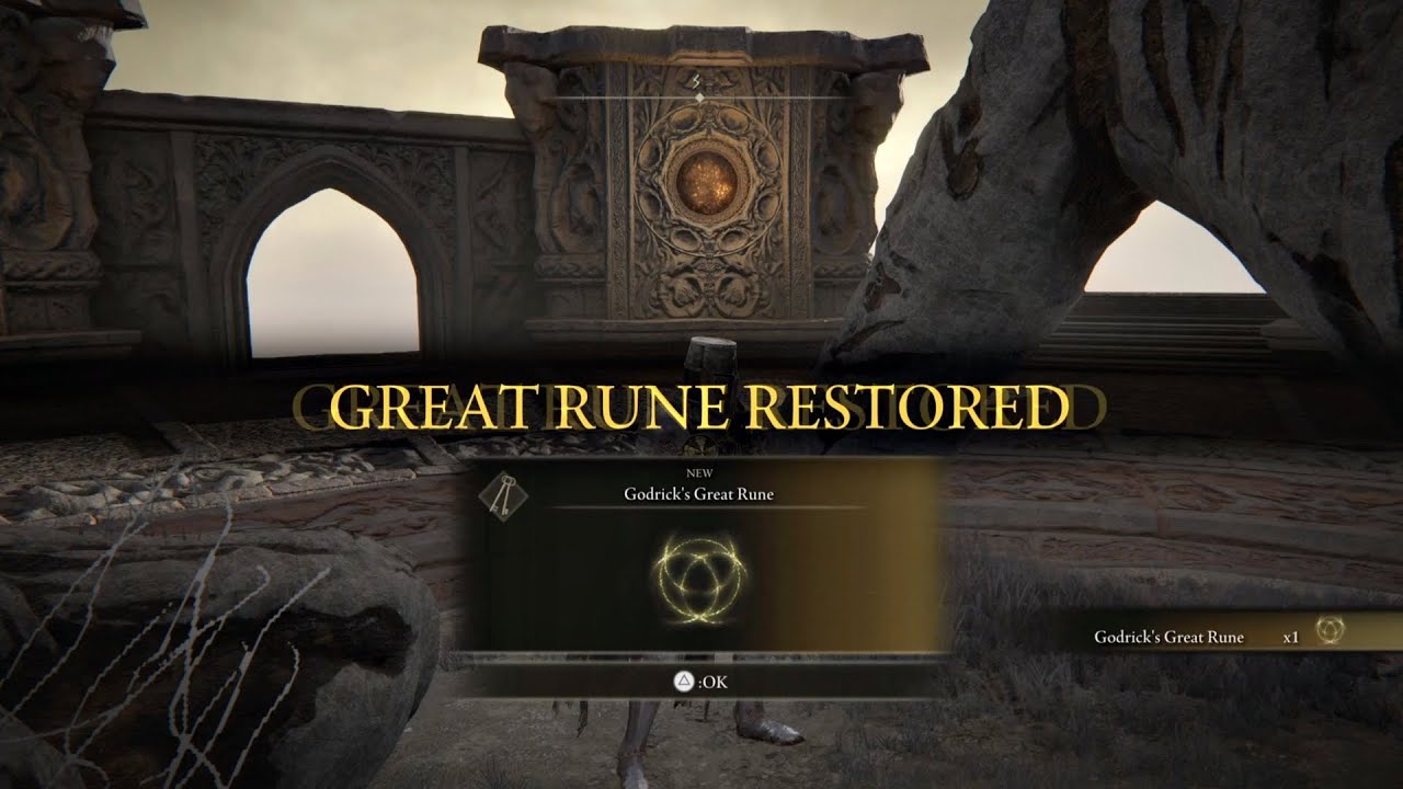 Restoring Godrick's great rune at Limgrave’s Divine Tower