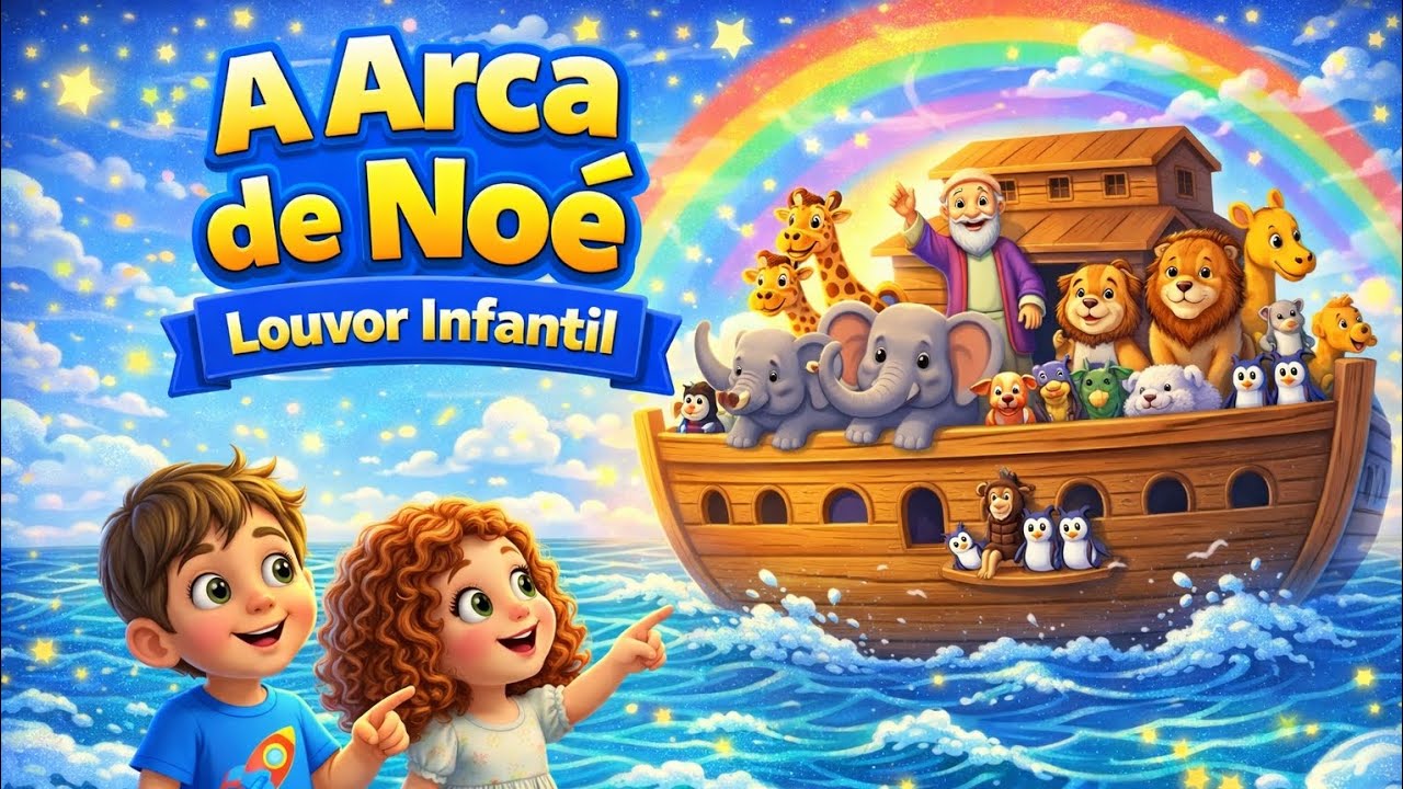 A arca de noé 🌈 | Música Infantil