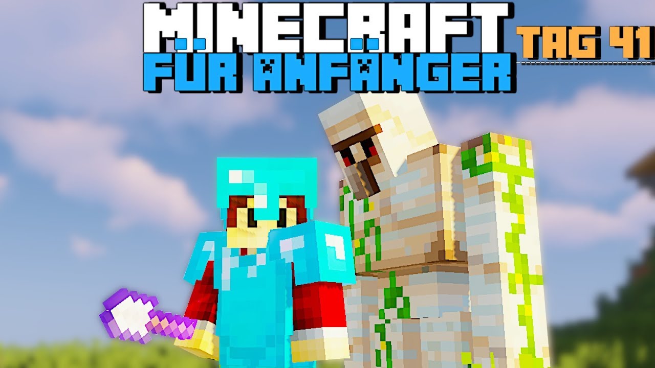 Wie baut man einen Eisengolem in Minecraft 1.14 | Minecraft für Anfänger Tag 41