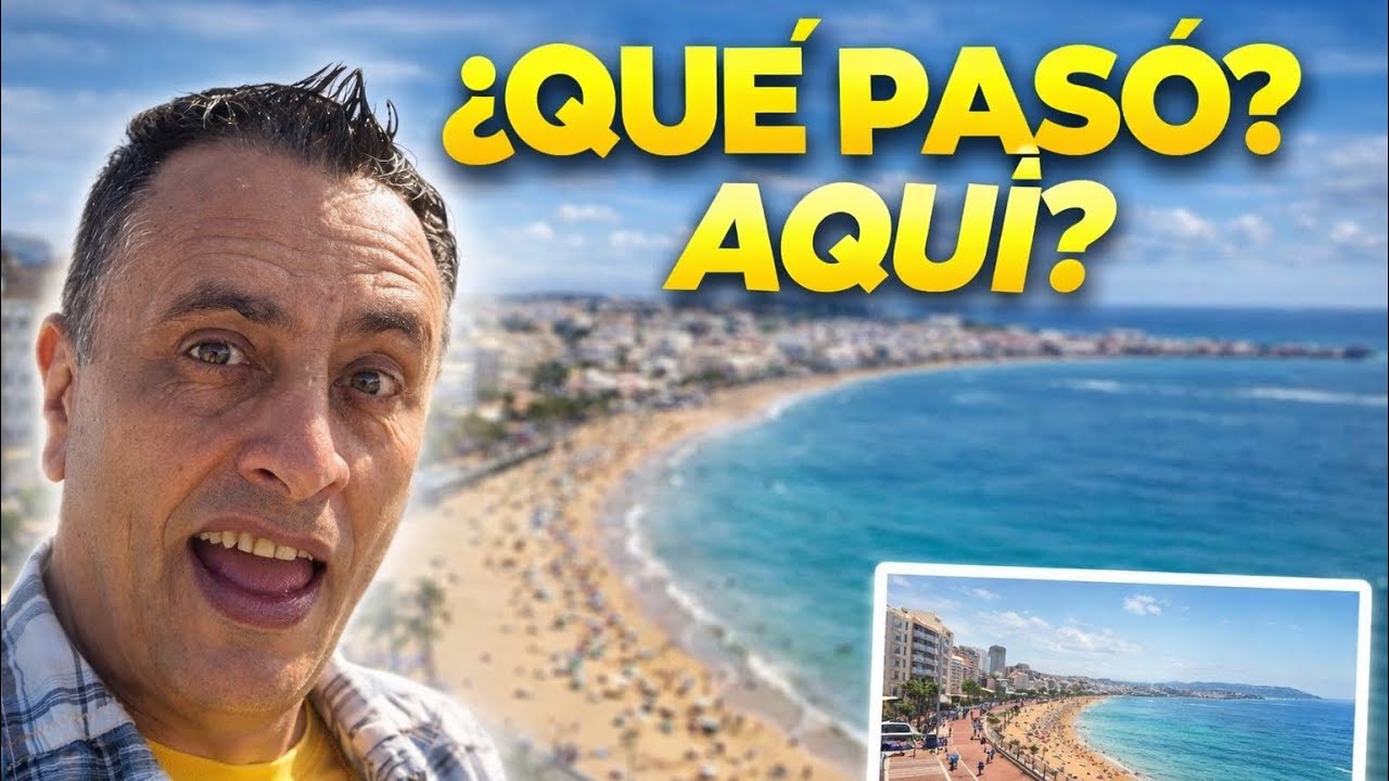 🏝️ Невероятный пляж в Испании Это моя Плайя-де-лас-Кантерас Гран-Канария.