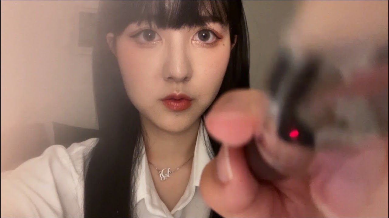 ASMR 눈알까지 발라줌🌠실감나는 메이크업 롤플 No talking realistic makeup RP(Applying even the eyeballs...?!)