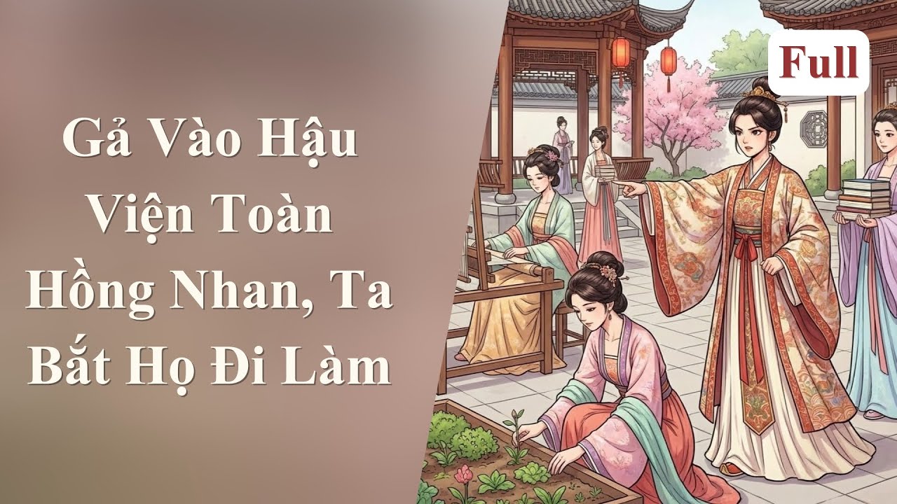 [Full] Gả Vào Hậu Viện Toàn Hồng Nhan, Ta Bắt Họ Đi Làm | Cổ Đại | Truyện Audio