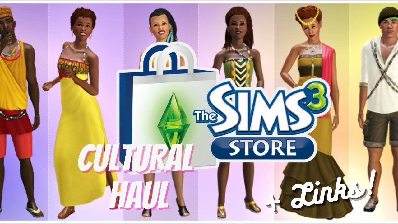 Cultural Haul from The Sims 3 Store | Get some Tradition in your Game | Links Below | TheSirenSims