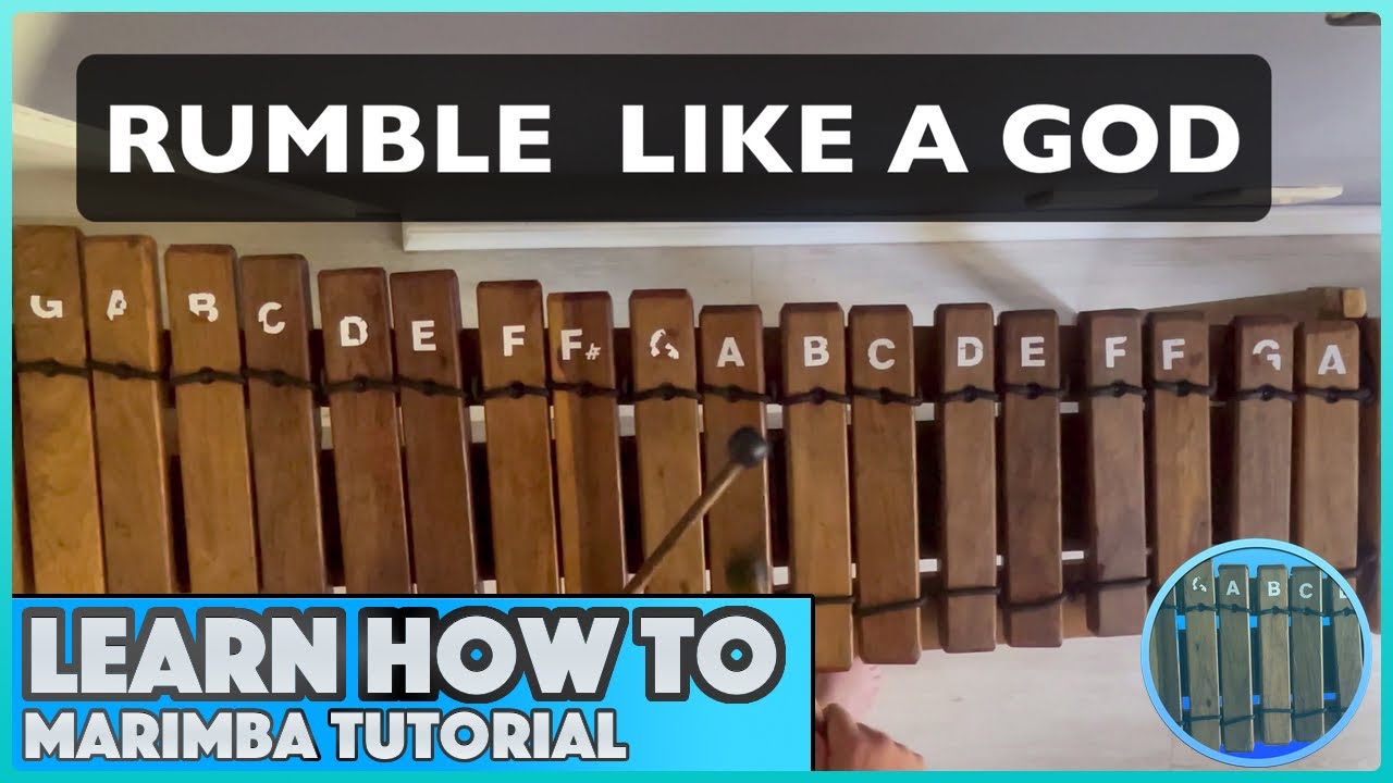 Learn How To Rumble Like A God On The Marimba | Tutorial