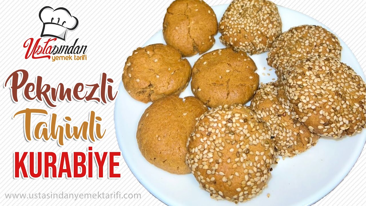 1 Çay Bardağı Pekmez ve Tahin ile Nefis Kurabiye Tarifi - Çay Demlenene Kadar Hazır