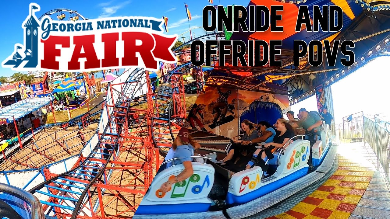Georgia National Fair 2022 - Onride And Offride POVs - Reithoffer Shows | Non-Copyright