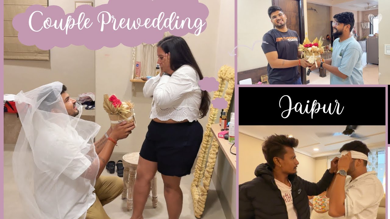 Craziest couple Prewedding shoot in Jaipur | 