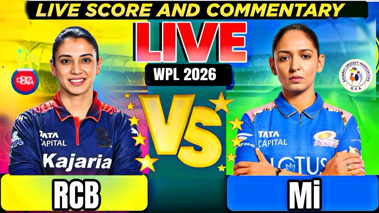 Royal Challengers Bengaluru Women vs Mumbai Indians Women, 16th Match, Live score & Commentary
