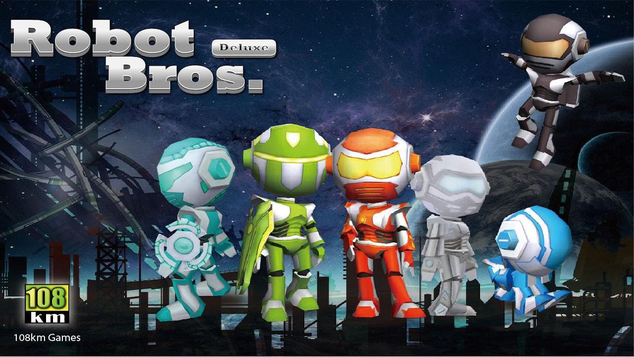 Robot Bros Deluxe | Best Android/iOS Kids Gameplay HD 2017