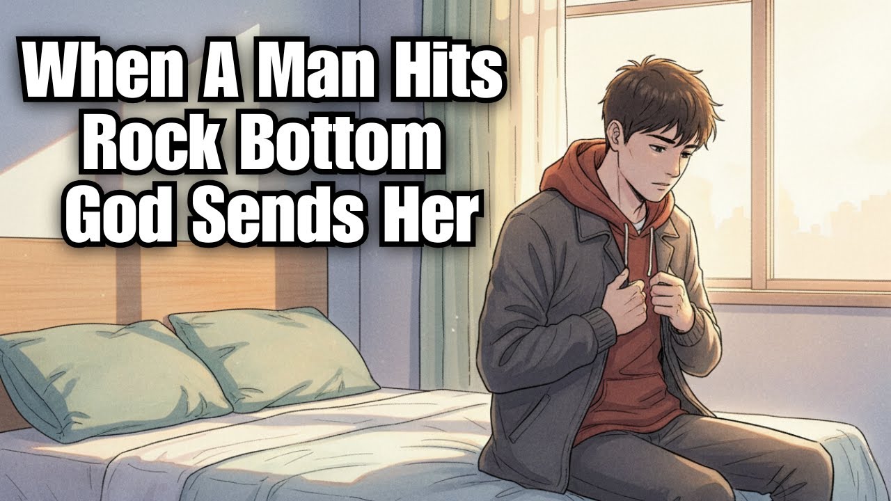 When A Man Hits Rock Bottom God Sends Her