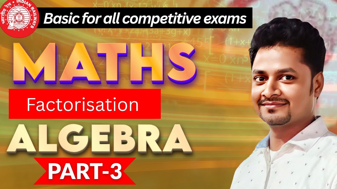 Factorization Ka Sabse Aasan Tarika 🔥 Algebra part 3 #mathstrickbreaker #sscgd #railway #bankpo