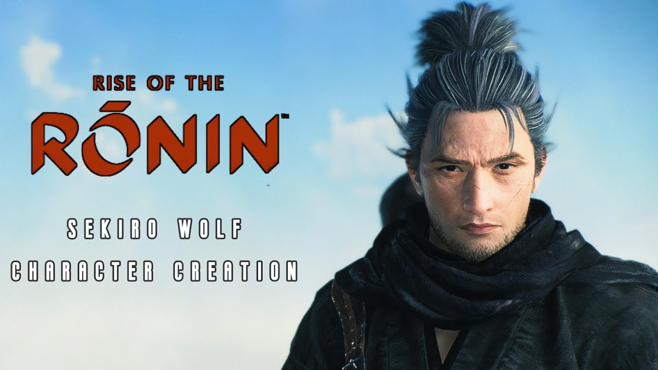 Rise of the Ronin Sekiro Wolf Character Creation