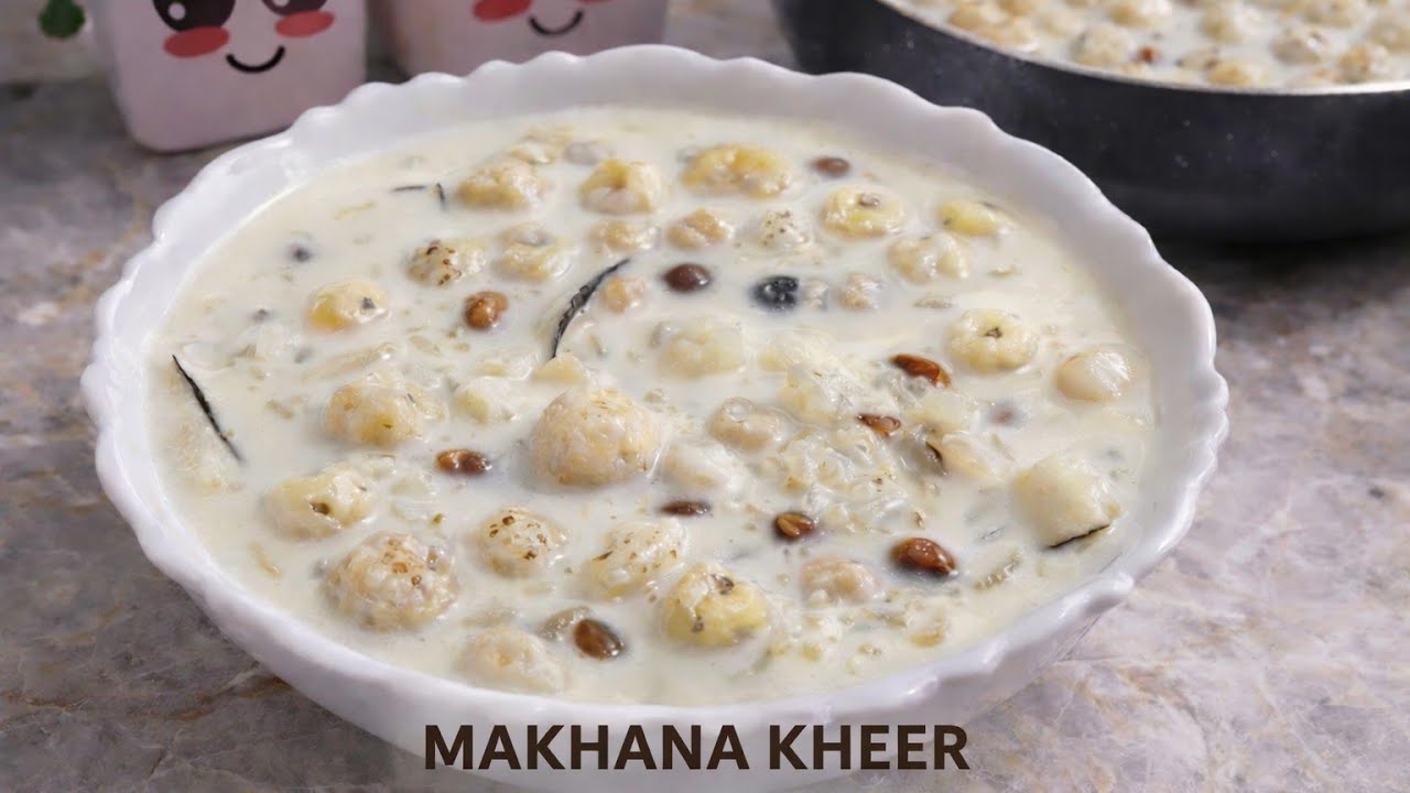 चावल की खीर रेसिपी। मखाना खीर।त्योहारों वाली स्पेशल खीर | Perfect Rice Kheer Recipe।