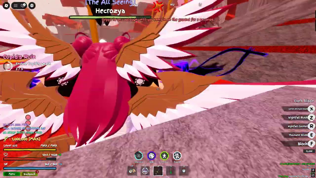 [GPO] solo cupid dungeon with yoru ito