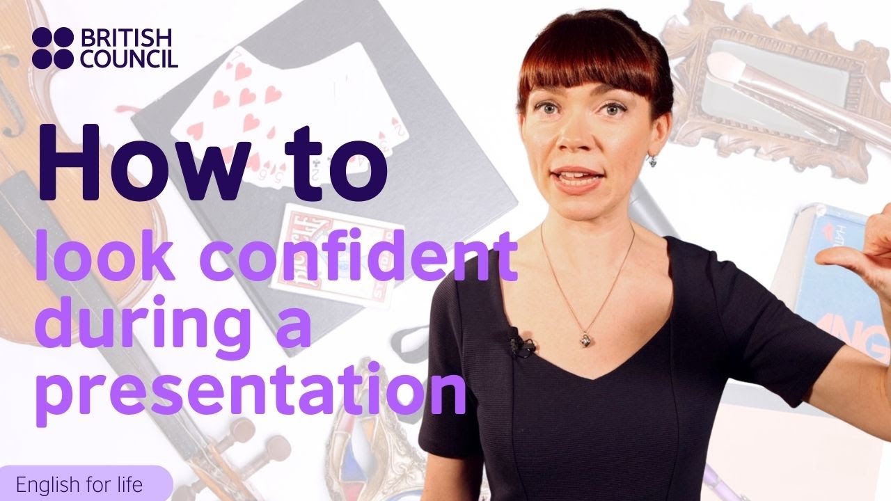 How to look confident during a presentation