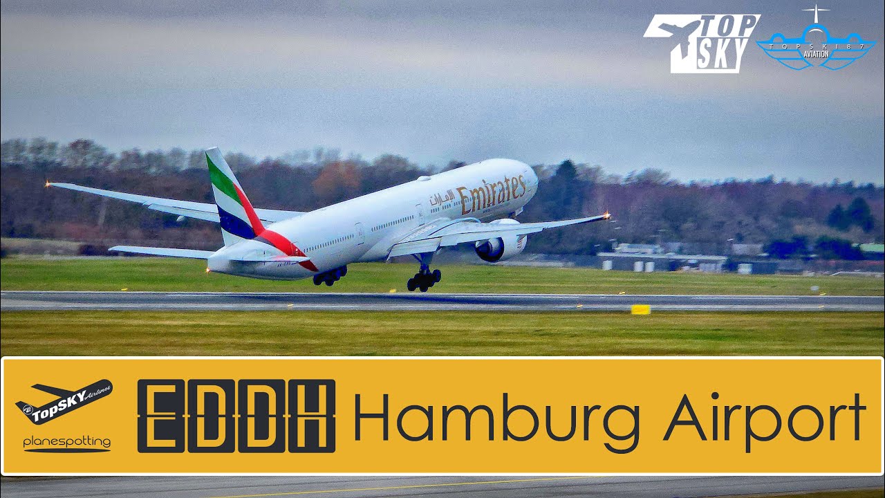 ✈ EDDH - Hamburg Airport - Plane Spotting
