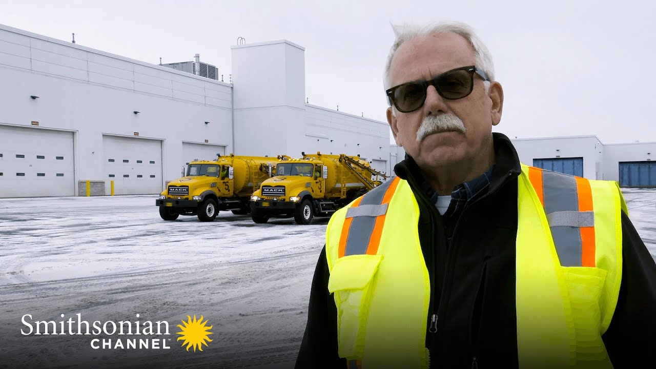 A Maintenance Crew Race Against Time to De-Ice a Frozen Runway ⏳ Smithsonian Channel