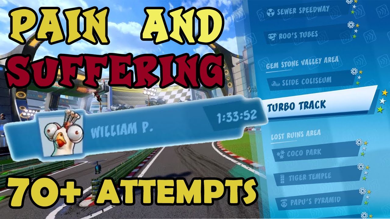 CTR Developer Time Trials - Part 5. Turbo Track is 10x WORSE than Dragon Mines