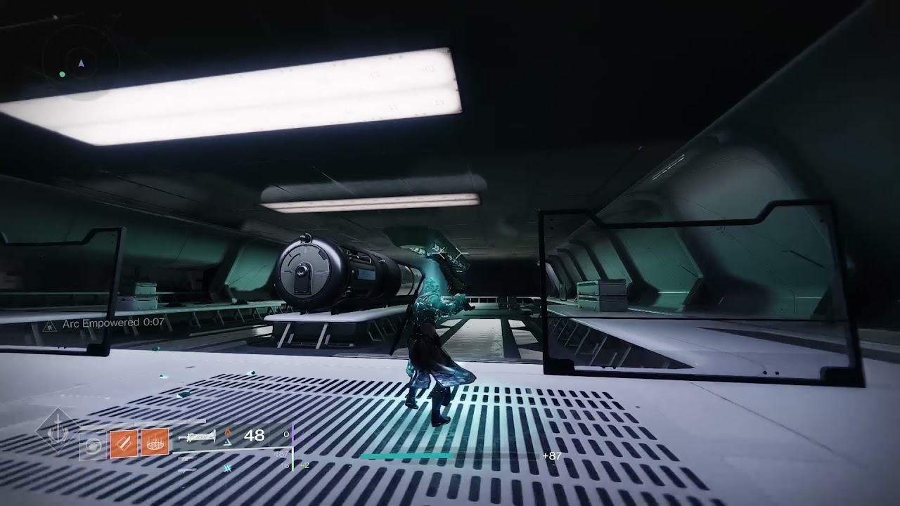 Sword skate with arc empowerment