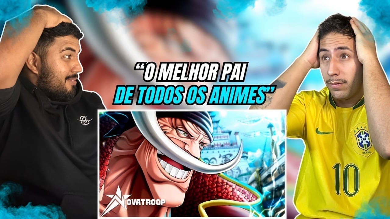 (ISSO TÁ DEMAIS!) REAGINDO ao Pai Do Mar | Novatroop | Barba Branca (One Piece) | REACT // One React