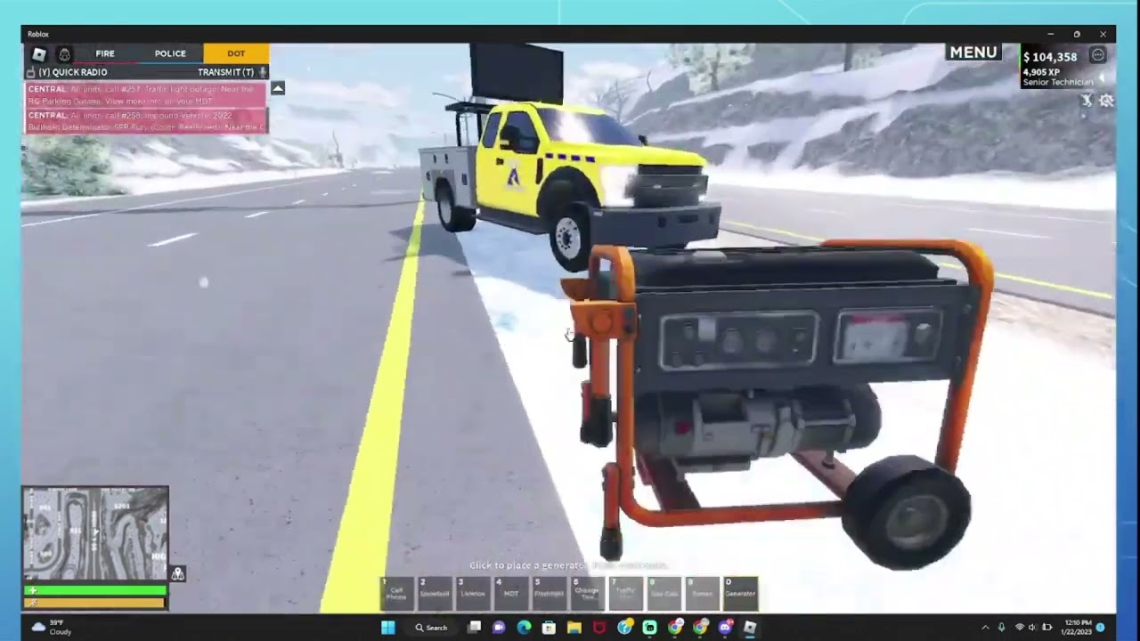DOT Highway Construction | Emergency Response: Liberty County Roleplay