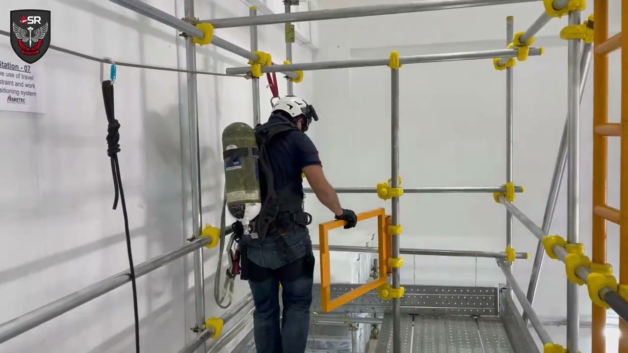 Work At Height Structural Course with SCBA