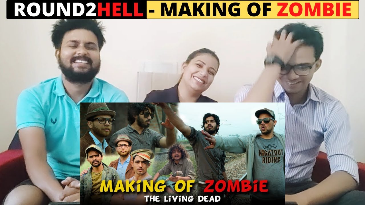 Making Of ZOMBIE - The Living Dead | Round2Hell Vlog | R2H - Reaction Video | Trendminati