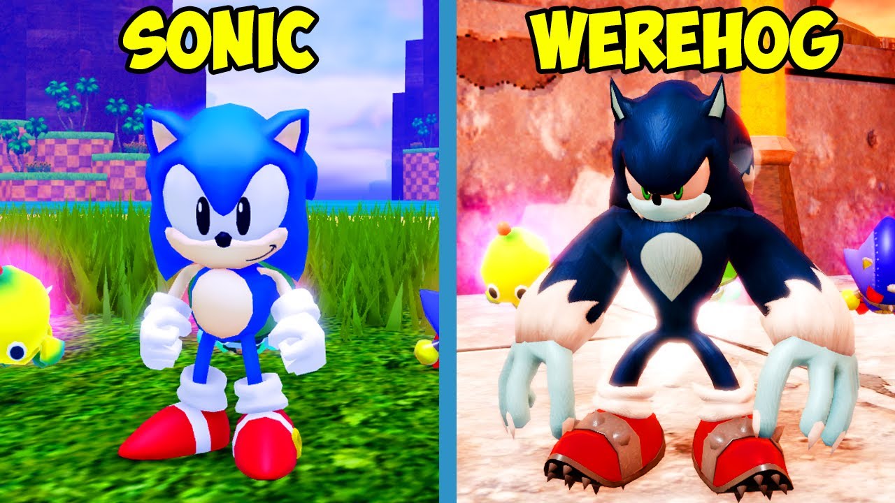 I Unlocked LEGENDARY WEREHOG Transformation In Sonic Speed Simulator