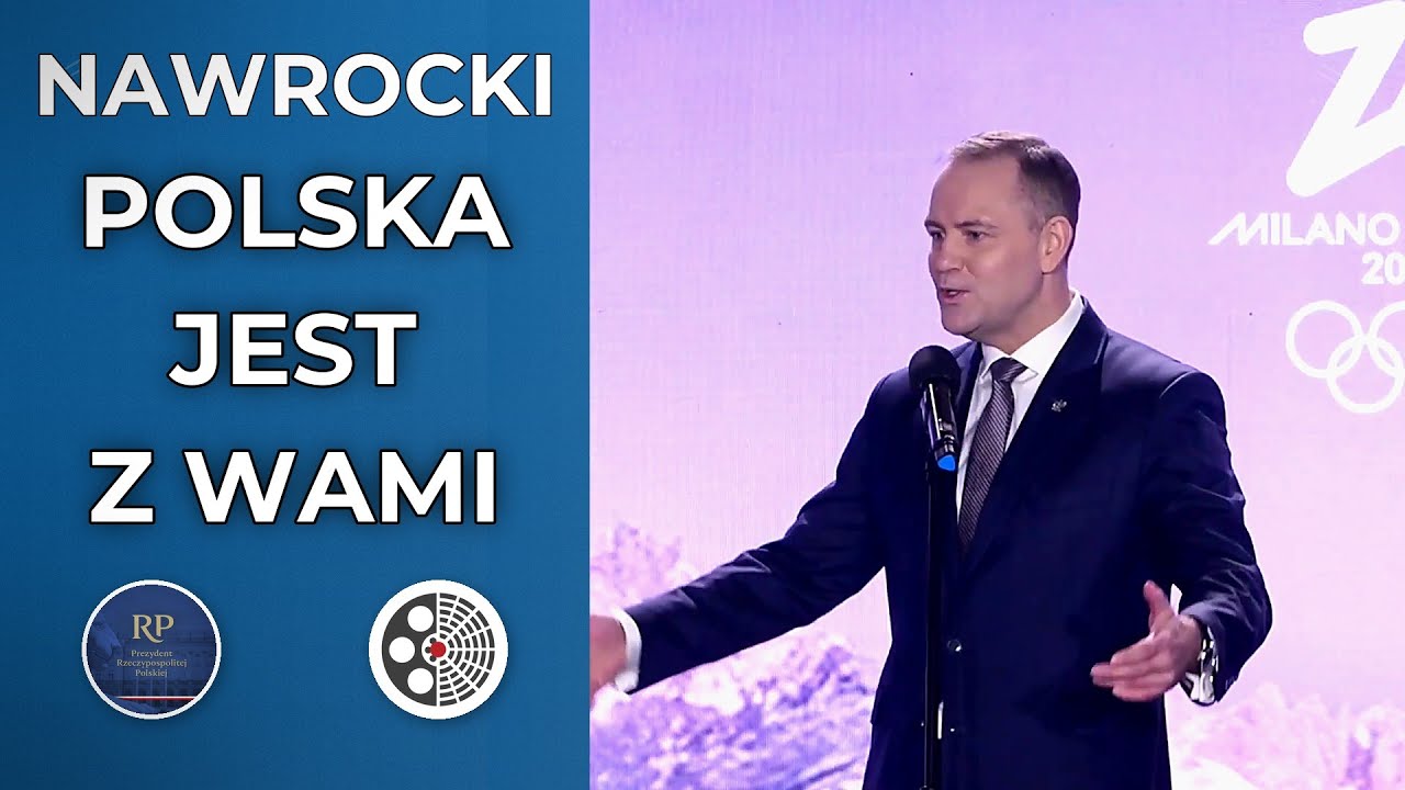 Karol Nawrocki: Polska jest z wami przed Igrzyskami