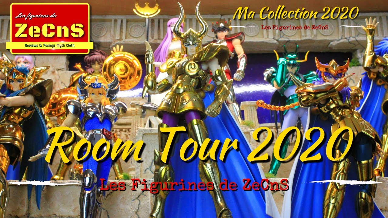 Saint Seiya Myth Cloth - Les Figurines de ZeCnS - Ma Collection Intégrale 2020 - Room Tour 2020