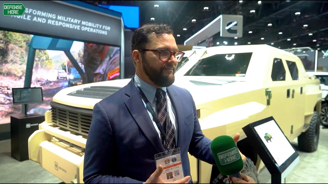 GM Defense showcases &ldquo;Next Gen&rdquo; tactical vehicle at IDEX 2025